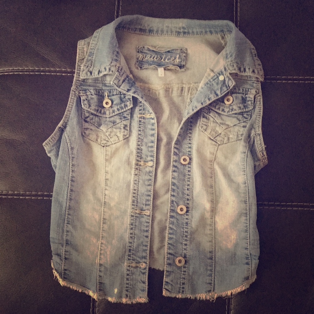 Maurice’s Denim Vest